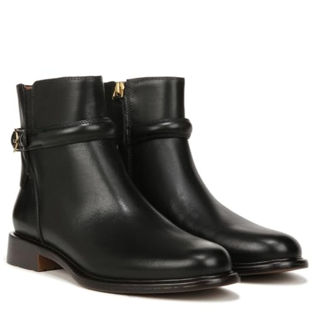 Like-New Franco Sarto Elese Chelsea Boot, Black, US Women's 6